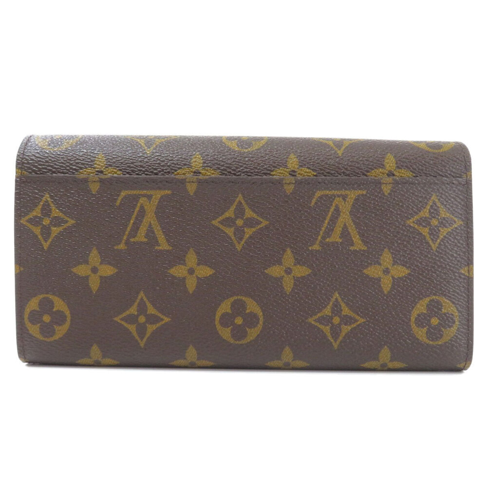 Louis Vuitton Monogram Sarah Long Portefeuille Canvas Wallet